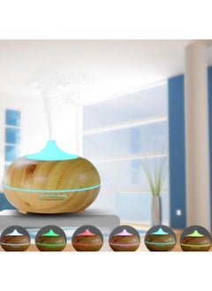 NIBEMINENT Wood Aroma Humidifier Light Brown  - Image 4