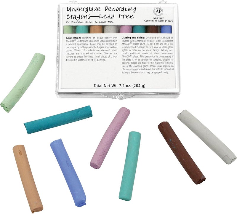AMACO Underglaze Chalk Crayons Set 2 - Image 1