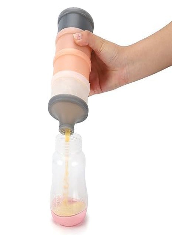 Ansawi Baby Formula Dispenser On-The-Go, 5 Layer Stackable Milk Powder Container, BPA-Free Leakproof Baby Food & Snack Storage Box Bpa Free Non-Spill Milk Powder Box for Travel & Daily Use(1) - Image 4