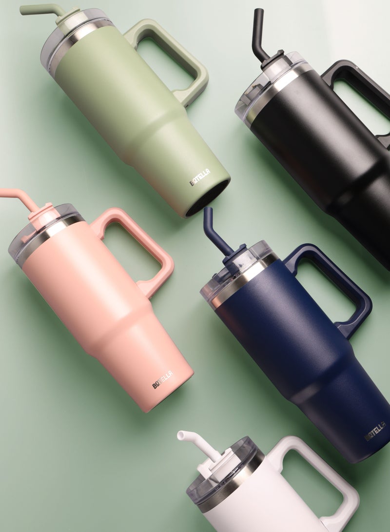 بوتيلا ميجا فلاسك ٩٠٠ مل XL - زجاجة ماء كبيرة جدًا معزولة من الفولاذ المقاوم للصدأ | مانعة للتسرب، للاستخدام الخارجي والرياضي - Image 5