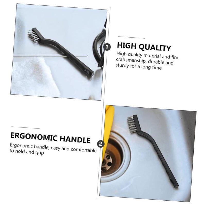 9Pcs Stainless Steel Wire Brush Set For Heavy Duty Cleaning And Slag Removal - Image 4