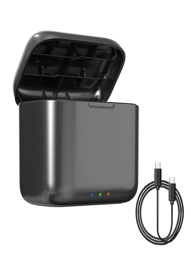 أماجيزن aMagisn Amagisn AD13 2-slot Battery Charger Portable PD3 0 PD2 0 Box Battery Charging Ca 12 V 66 g