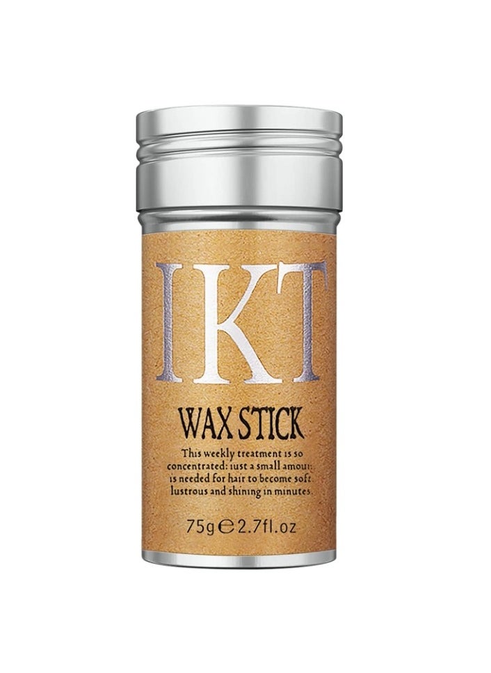 IKT - Hair Wax Stick, Styling Wax for Smooth Wigs, Slick Stick for Hair Non-greasy Styling Hair Pomade Stick for Flyaways Edge & Frizz Hair - 2.7 Oz - Image 1