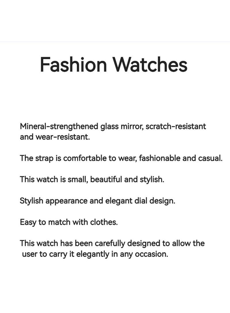 Women's watch with diamond, fine mesh bracelet, quartz women's watch, personalized mother-of-pearl oval watch (pink)  - Image 2