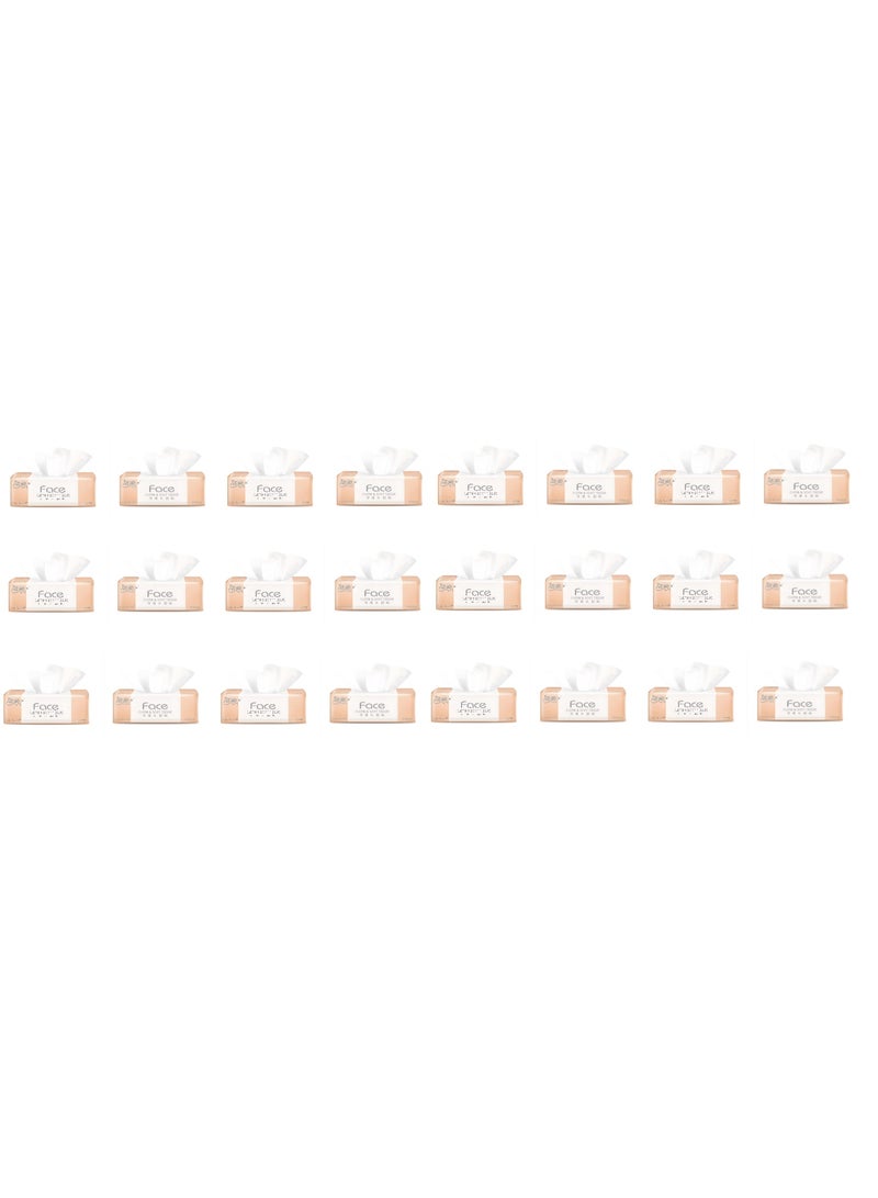 3 Ply Facial Tissue 2400 Sheets in Cube Boxes - Contains 24 Box of 100 Premium Quality Soft and Absorbent Tissues - Image 4