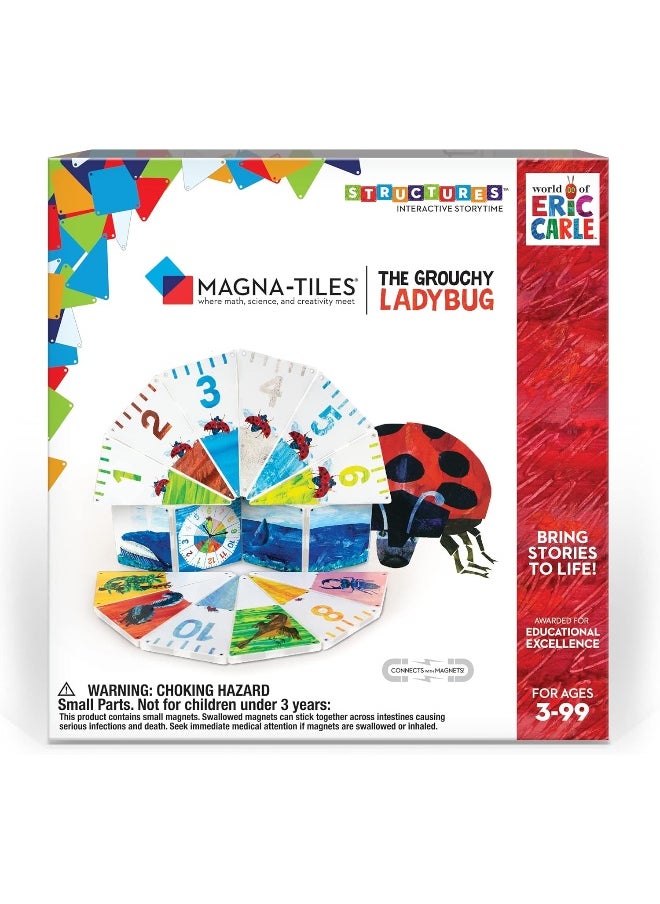 MAGNA-TILES Magna-TilesÂ® By Eric Carle The Grouchy Ladybug  - Image 1
