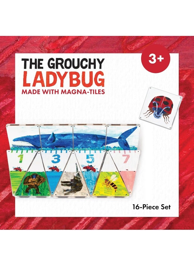 MAGNA-TILES Magna-TilesÂ® By Eric Carle The Grouchy Ladybug  - Image 2
