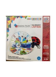 MAGNA-TILES The Grouchy Ladybug, 16 Pieces| Magna-tiles By Eric Crale, Connect With Magnets, Kids Building Toys, For Ages 3+  - Image 1