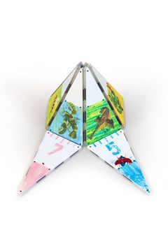 MAGNA-TILES The Grouchy Ladybug, 16 Pieces| Magna-tiles By Eric Crale, Connect With Magnets, Kids Building Toys, For Ages 3+  - Image 3