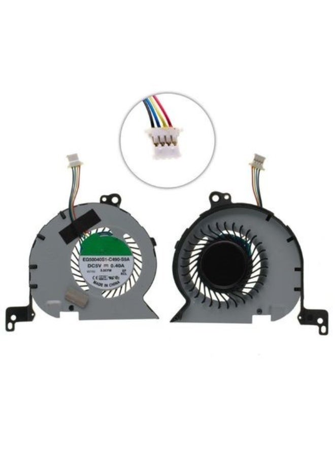 مروحة تبريد جديدة بديلة لوحدة المعالجة المركزية لأجهزة الكمبيوتر المحمول من سلسلة DELL Latitude E7250 0J3M4Y 4T1K3 04T1K3 EG50040S1-C490-S9A DC5V 0.4A (4PIN) - Image 5