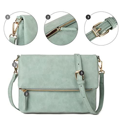 Gladdon Small Crossbody bags for Women Cross body Purse Shoulder Bag Aqua - Image 5