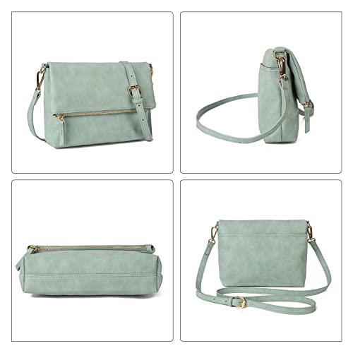 Gladdon Small Crossbody bags for Women Cross body Purse Shoulder Bag Aqua - Image 2