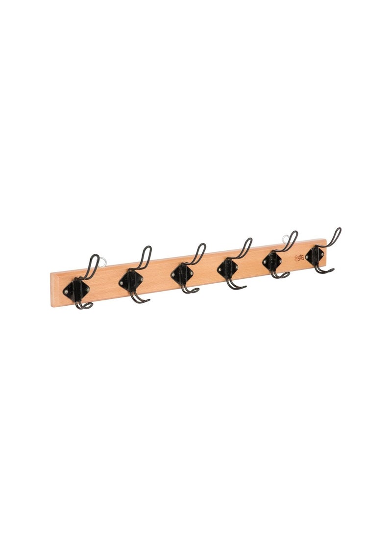 SAS - SAS Six Hooks Wall Hanger-52cm - Image 1