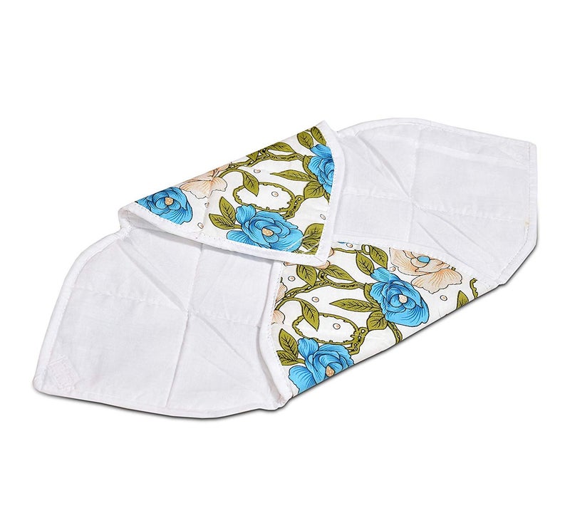 KANUSHI Industries Cotton Chapati Cover (Multicolour, 8.5 x 8.5 Inches) - Set of 3 - Image 5