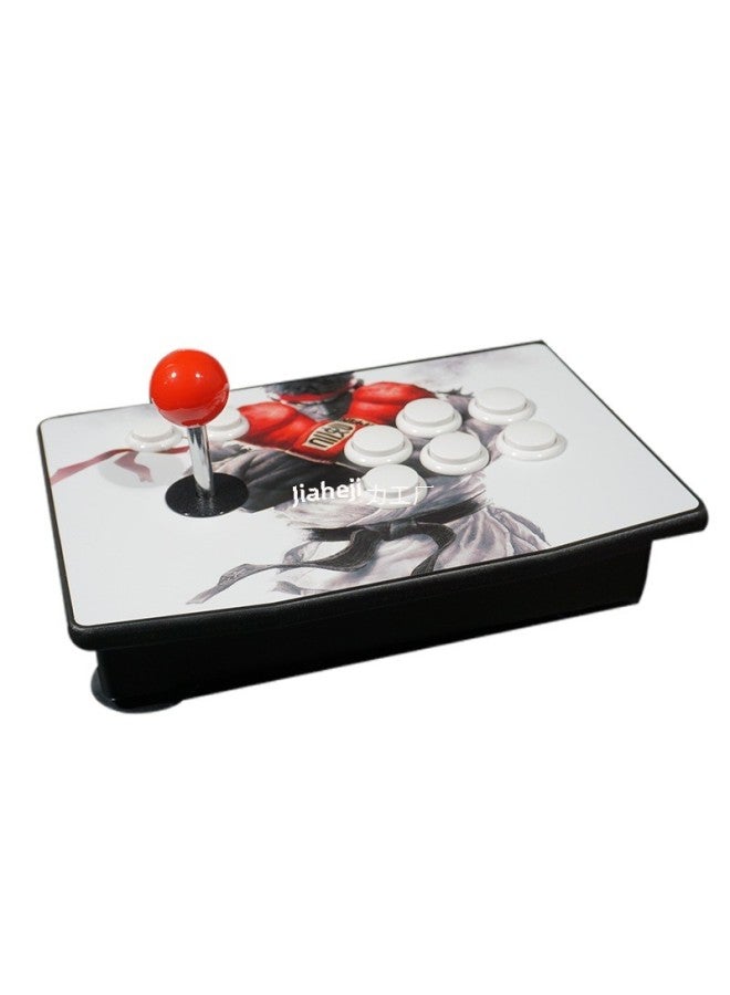 Fighting Rocker Arcade Rocker Double Three And No Delay Mobile Computer Home Game Machine Gamepad-Product Color:Fighting Version Six-on D Model - Image 5