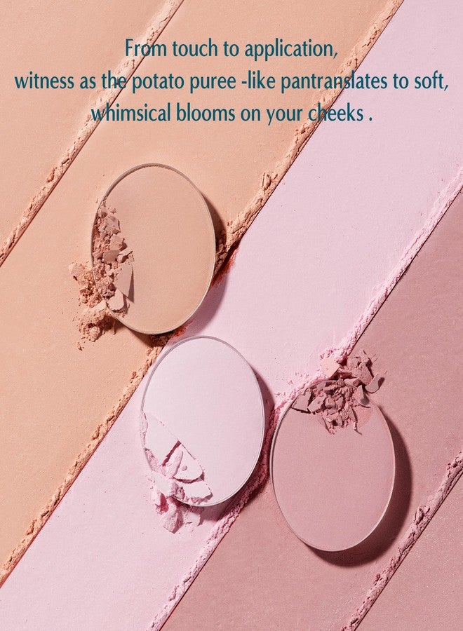 FLORASIS Ethereal Flush Smooth Powder Blush (Ode to Embroidery) (01 Apricot Milk, 1 Count) - Image 3