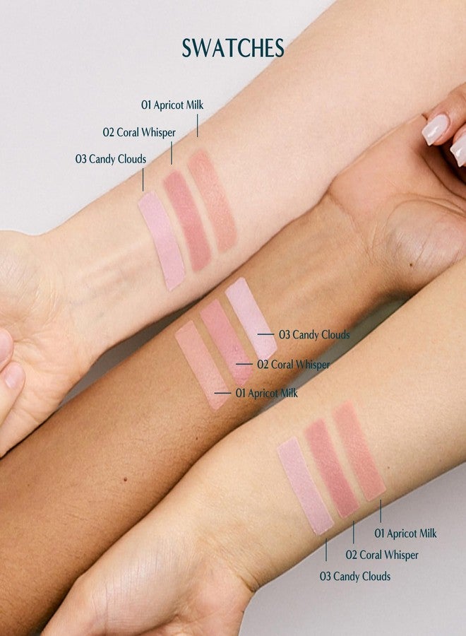 FLORASIS Ethereal Flush Smooth Powder Blush (Ode to Embroidery) (01 Apricot Milk, 1 Count) - Image 4