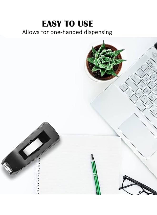 MARKQ Desk Tape Dispenser Non Skid Base Tape Roll Dispenser For School Home Office - Image 3