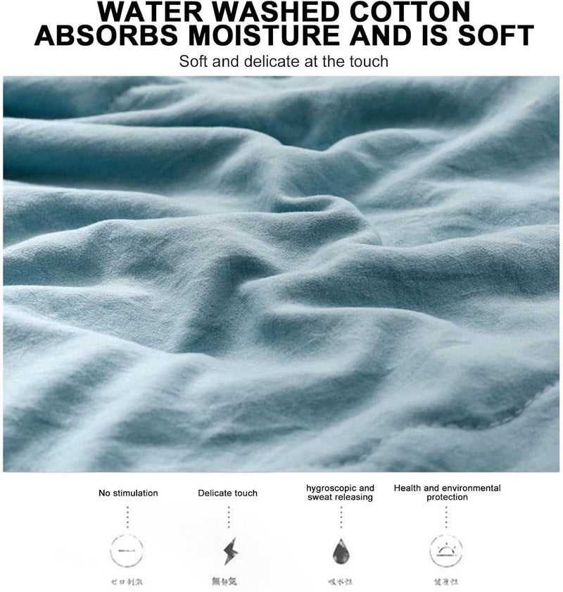 Summer Lightweight Quilt, Suitable for Single use, Soft and Skin-Friendly，Ultra-Light & Airy Soft Cooling Throw for Beds, Couches & Sofas, 170 * 200CM，Grey - Image 4
