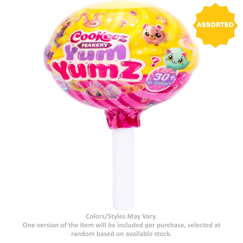 Cookeez Makery لعبة كوكيرز ميكري يام يامز سلسلة 3 لعبة محشوة معطرة (عبوة من 2، متنوعة) - Image 1