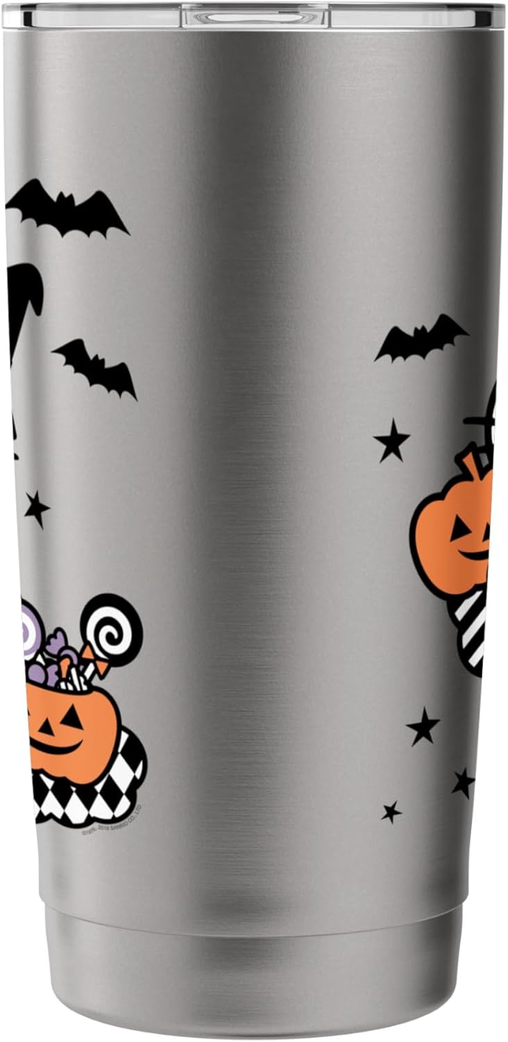 Hello Kitty Hello Kitty Trick or Treat Halloween Tee Shirt Stainless Steel Insulated Tumbler  - Image 4