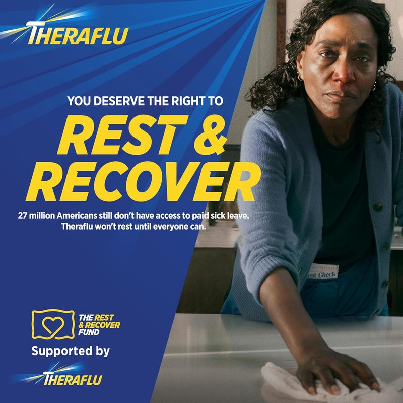 Theraflu Combo Daytime and Nighttime Severe Cold Relief Honey Lemon Flavor Powder_ and Daytime Severe Cold Relief Berry Burst Flavor Powder _6 Daytime  6 Nighttime and 6 Berry Burst Powder Packets - Image 5