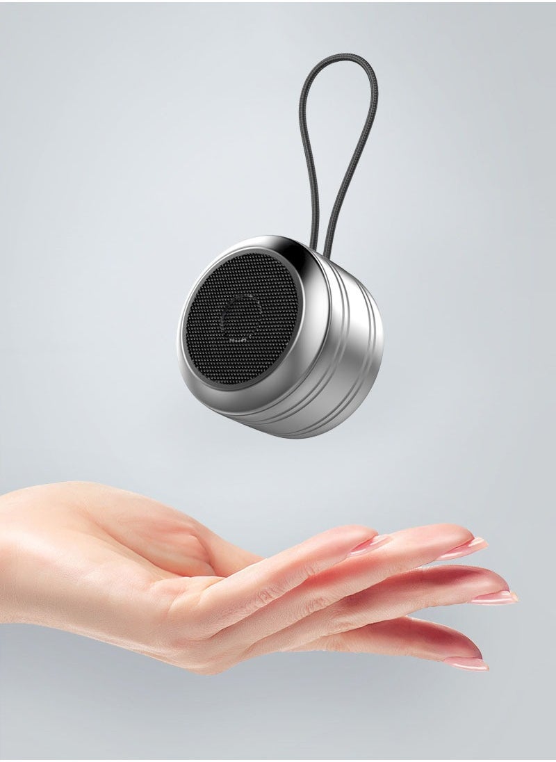 MACAIIROOS New Mini Small Steel Cannon High Volume Lanyard 5.0 Bluetooth Speaker Wireless Small Speaker  - Image 2
