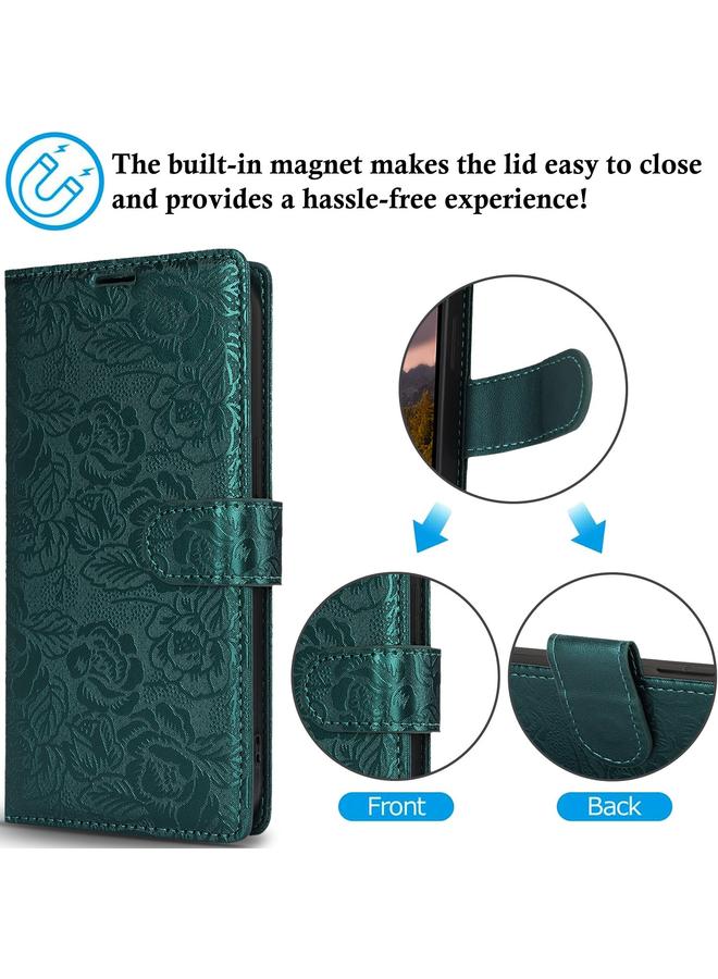 Zaboon Case For iPhone 11 Peony Flowers Imprint Leather Phone Case - Image 3
