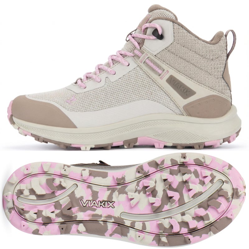 Viakix Monterra Mid Womenâ€™s Waterproof Hiking Boots â€“ Lightweight Comfortable Trail Shoes for Trekking, Backpacking, Thru & Day Hikes, Taupe 8 - Image 1