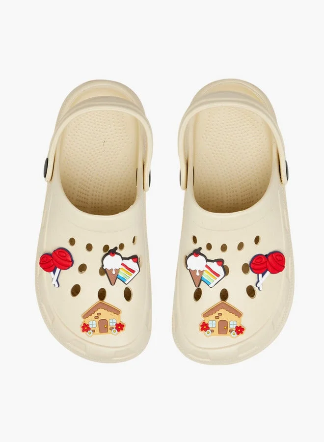 Flora Bella By Shoexpress Candy Accent Clogs with Backstrap