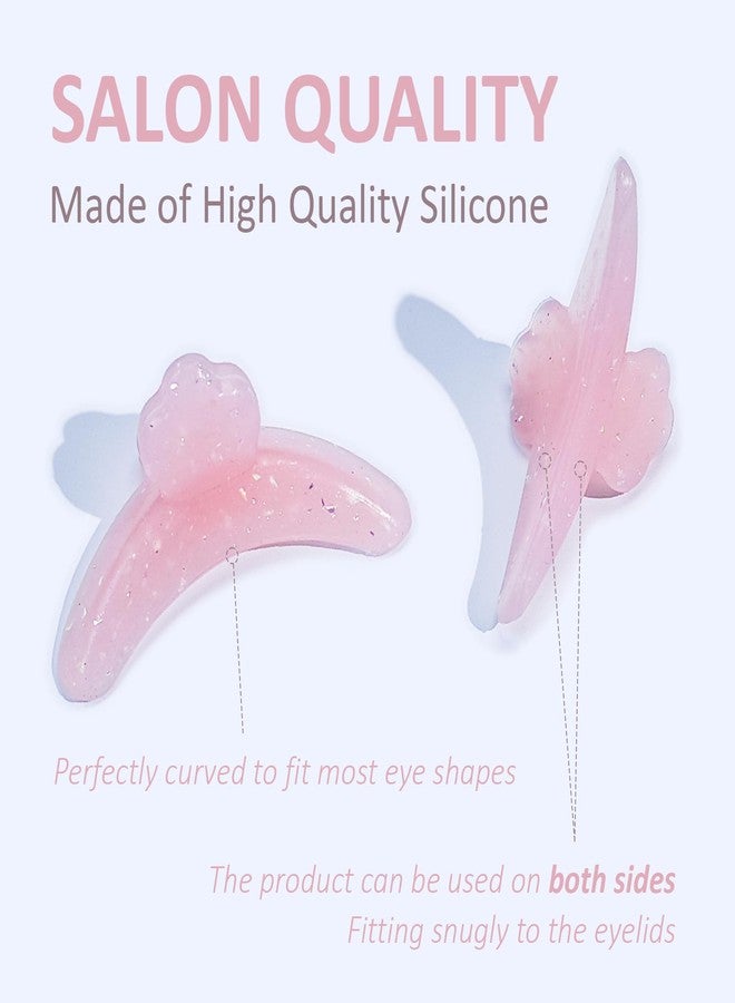 PERMANIA Lash Revise Pad, Eyelash Fix Shields Reusable Lash Separator Palette Silicone Plate Lash Lift Tool (Pink) - Image 3