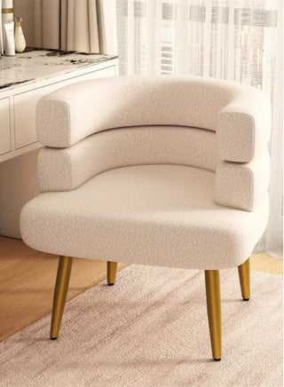 1-Piece Metal Sofa Chair Makeup Chair for Bedroom Livingroom Polyester Carbon Steel Off-White/Gold 47x34x66 cm - pzsku/ZD4129A406631A39C7F99Z/45/_/1735484461/b518025c-d77b-4a37-992c-cd096756e199