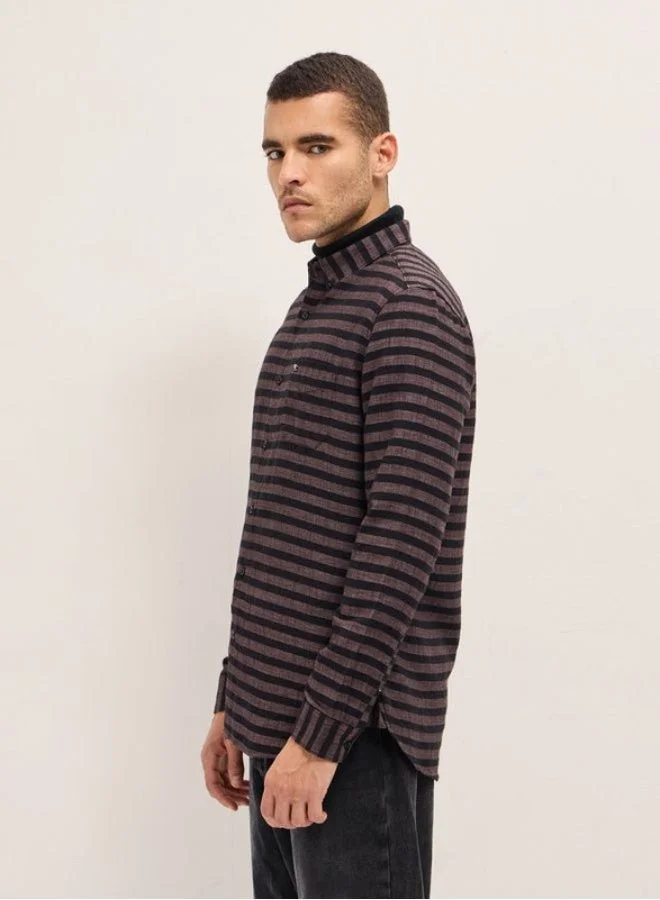 THE BEAR HOUSE  Men's Shirt for Casual and Formal Wear | Classic Button-Down Style for Office, Daily Use, Travel, Events & All-Season Outfits | Versatile & Stylish Wardrobe Essential for Every Occasion for Men | Best Price UAE