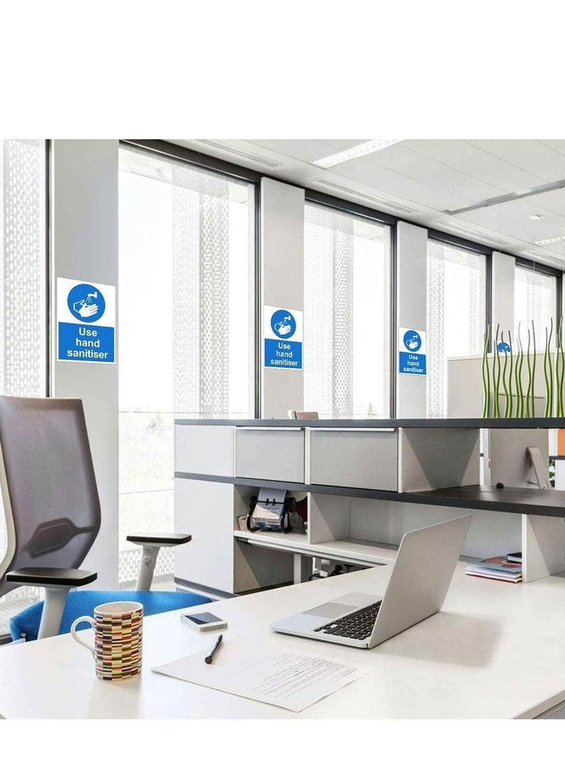 Y&D Please Wash Your Hands Sign A5 150mm x 200mm Self Adhesive Vinyl Sticker The Clearest your Safety - Image 2