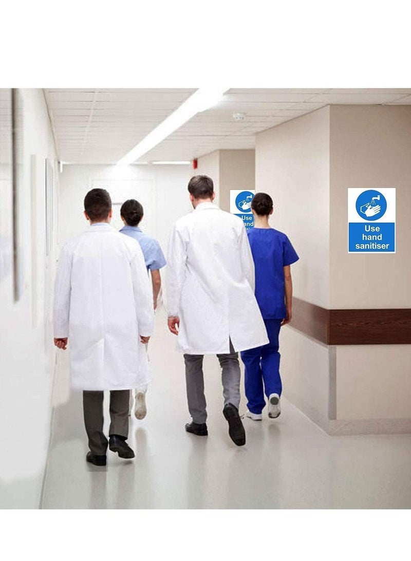 Y&D Please Wash Your Hands Sign A5 150mm x 200mm Self Adhesive Vinyl Sticker The Clearest your Safety - Image 3