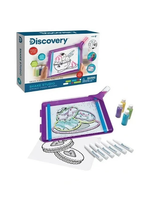 Discovery Shake Studio Sprinkle Stencil Designer Kit - Image 2