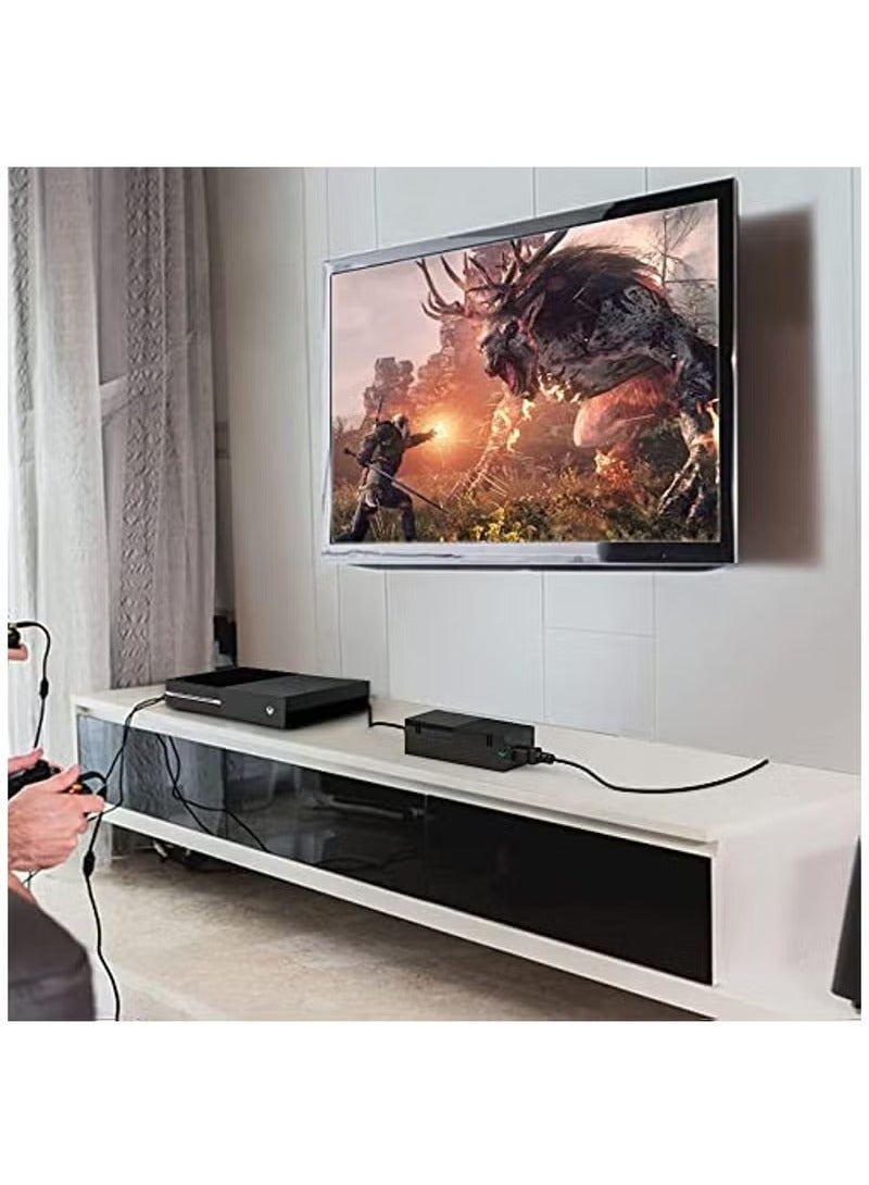 VKL Power Supply Brick For Xbox One, Strong And Durable AC Adapter Power Supply Replacement, Quiet And Fast Xbox One Power Brick, Charging Accessory Kit With Cable For Xbox One - Image 4