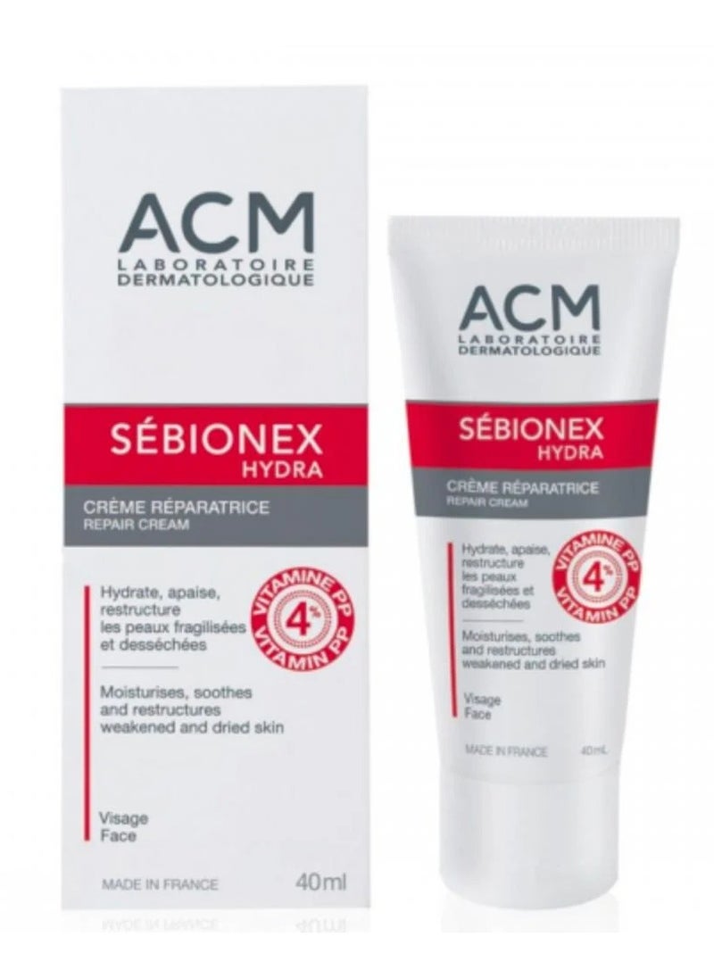 ACM ACM Sebionex Hydra Moisturizing and Repairing Cream for Dry Skin 40ml 