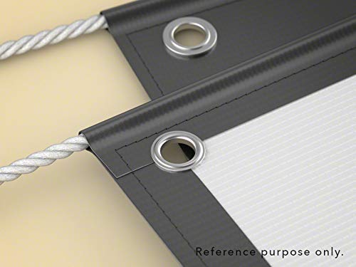 CRAFTMEmore 3/8" (10MM) ثقب 100 مجموعة من الحلقات المعدنية مع غسالات للملابس، الجلد، القماش (رمادي غامق) - Image 5