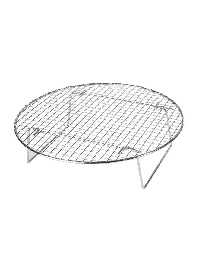 نيبمينينت رفّ طهي بالبخار مطلي بالكروم فضي 10.5بوصة - Image 1