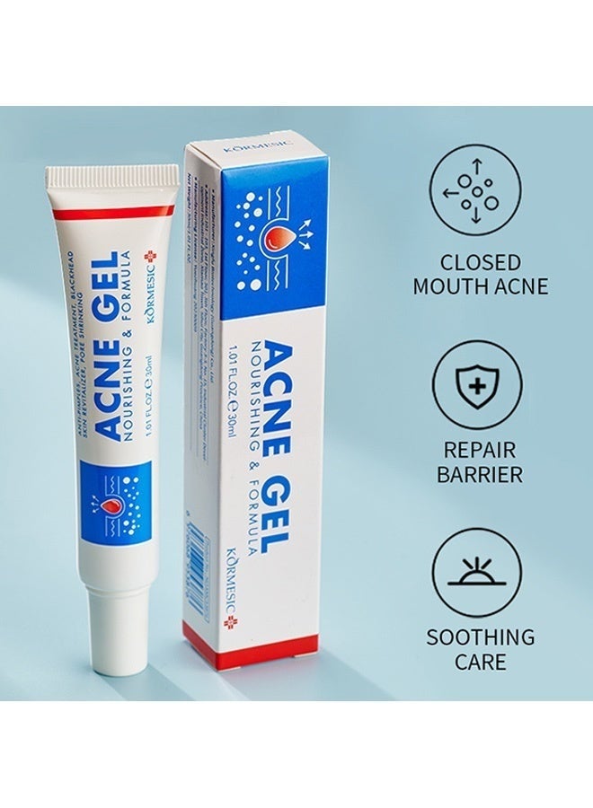 Kormesic Acne Gel 30ml Acne Spot Treatment gel Pimple Cream for Acne Prone Skin Care for All Skin Types - Image 4