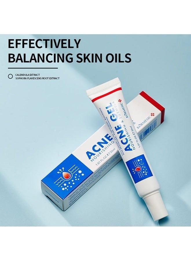 Kormesic Acne Gel 30ml Acne Spot Treatment gel Pimple Cream for Acne Prone Skin Care for All Skin Types - Image 3