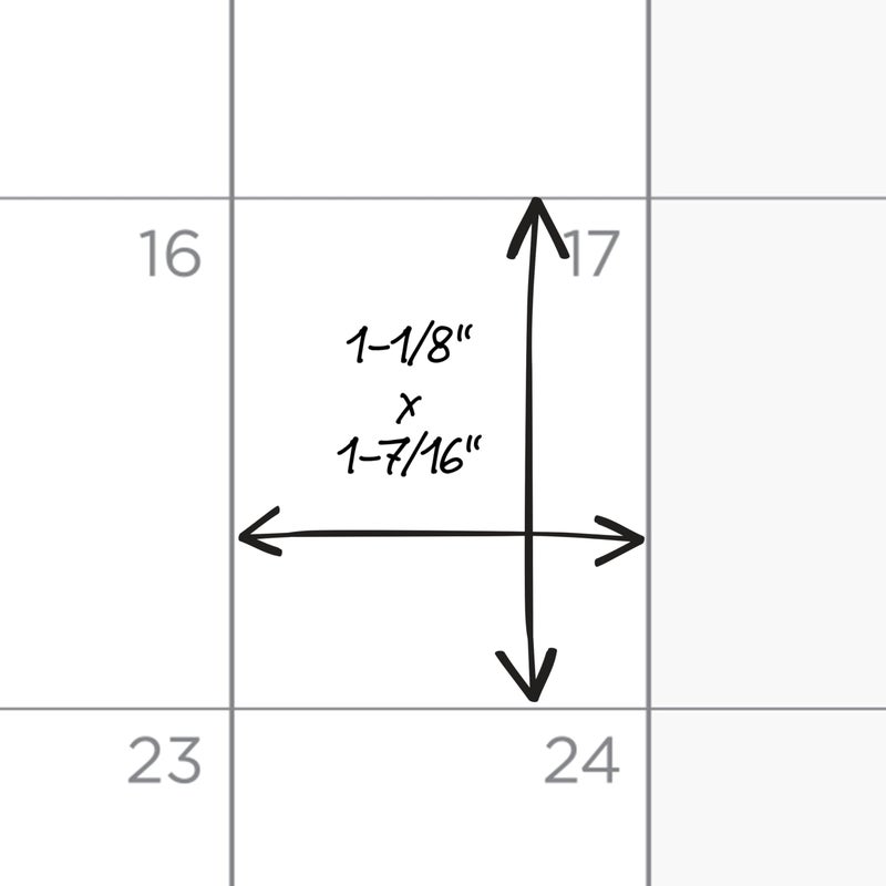 Mead Planner 2026-2027 Weekly & Monthly Academic 15-Month April-June, 5-1/2" x 8-1/2", Basic, Black (CAW42005) - Image 4