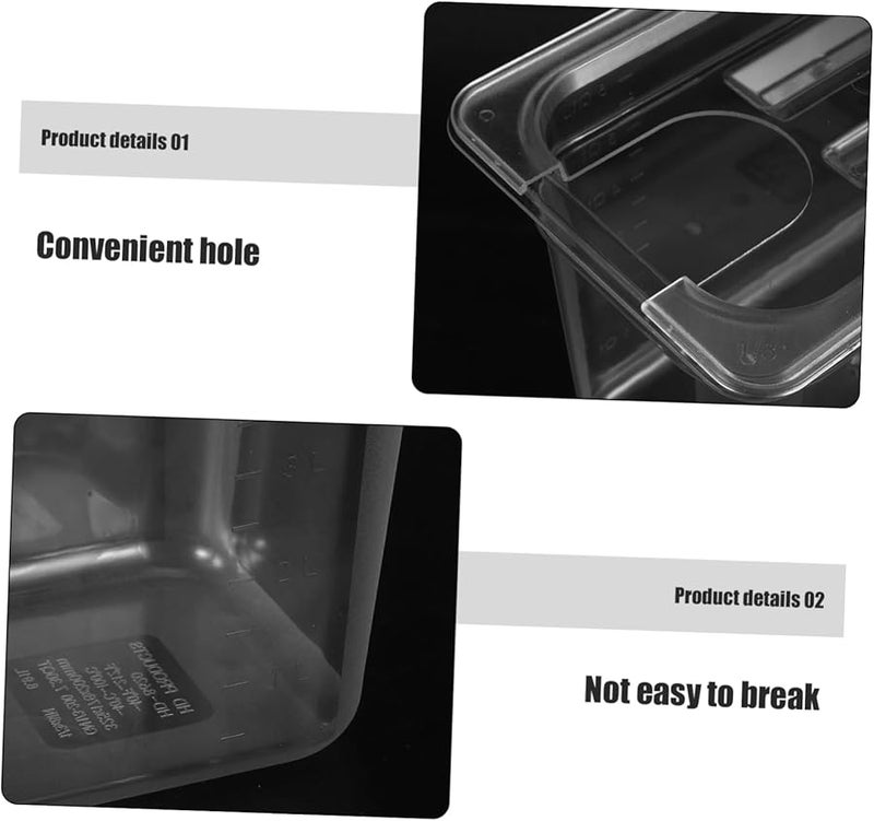 Sous Vide Container Storage Case Slow Cooker Food Safe Easy Clean - Image 3