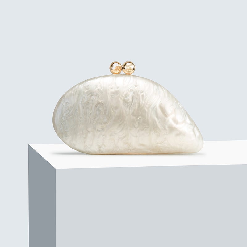 Women'S New Acrylic Dinner Bag Single Shoulder Crossbody Wedding Banquet Clutch Chain Bag - Image 3