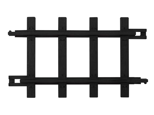 Lionel ReadytoPlay Straight Track Pack 614 12 pieces Black - Image 1