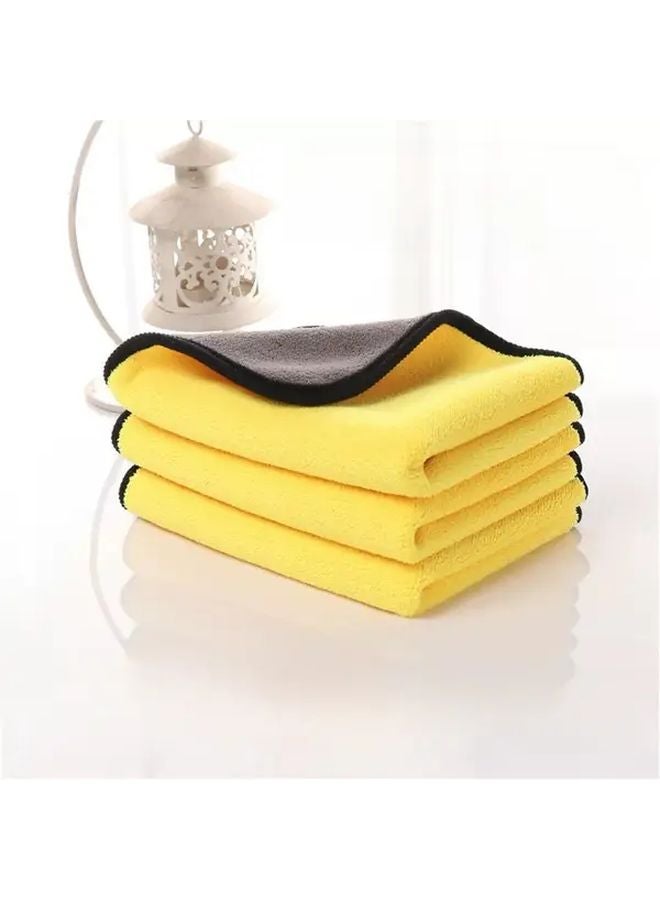 Premium Microfiber Car Cleaning Cloths 5 Pcs Super Absorbent Scratch Free Quick Dry Towels - Image 4