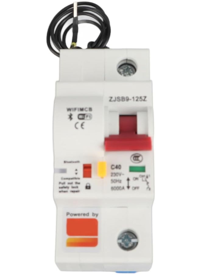 PROMASS promass PA66-DSM Flame Retardant Shell Wifi Circuit Breaker Phone APP Remote Switch AC220V 1P 40A  - Image 1