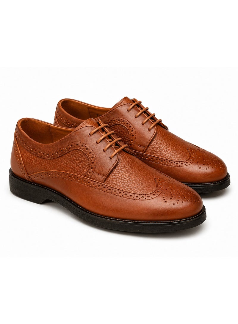 Men's classic formal lace-up shoe with a comfortable, cushioned insole and slip-resistant sole. - Image 3