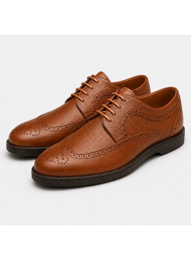Men's classic formal lace-up shoe with a comfortable, cushioned insole and slip-resistant sole. - Image 5